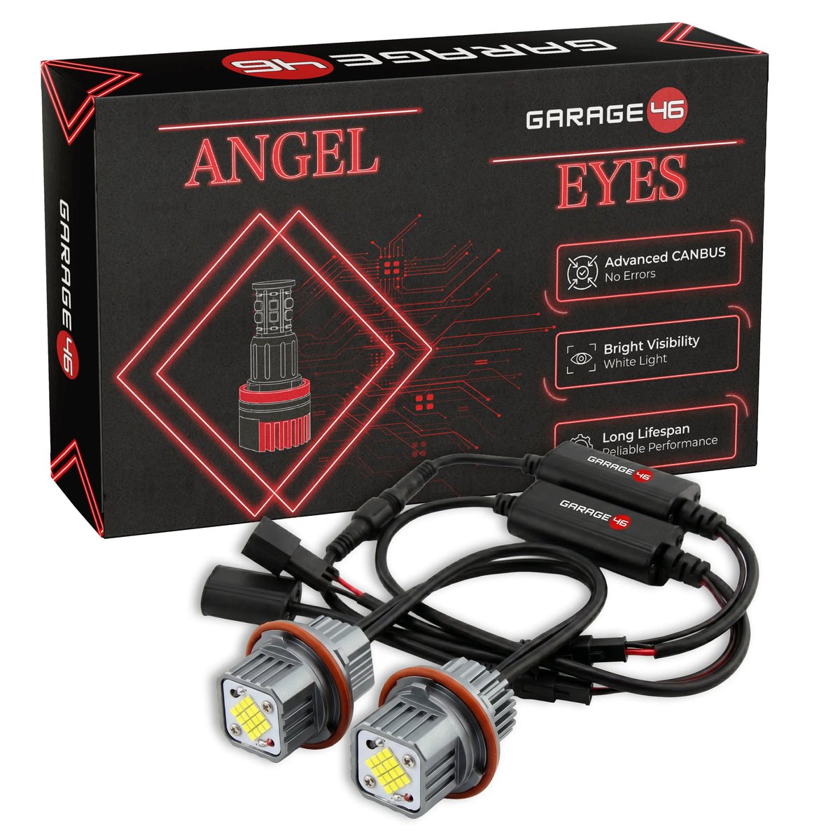 Becuri LED Angel Eyes BMW E39 80W Garage46