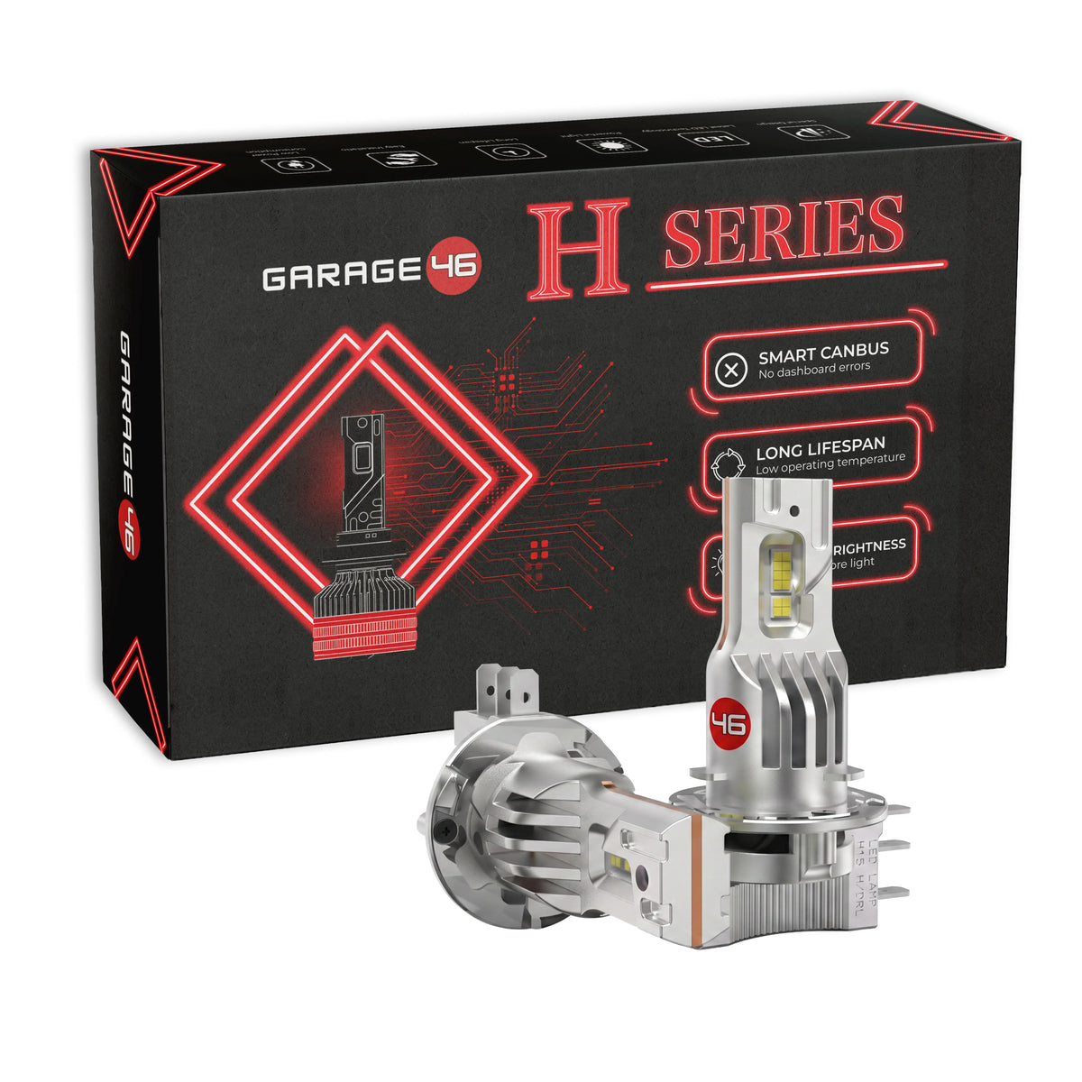 Becuri LED auto H15 Garage46