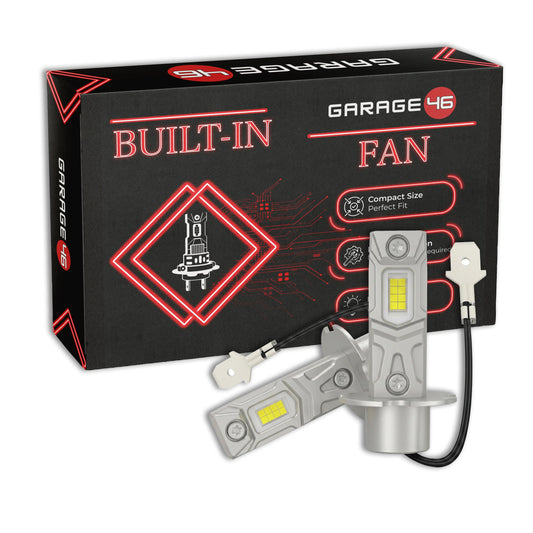 Becuri LED H3 Q1 Garage46 pentru faruri auto